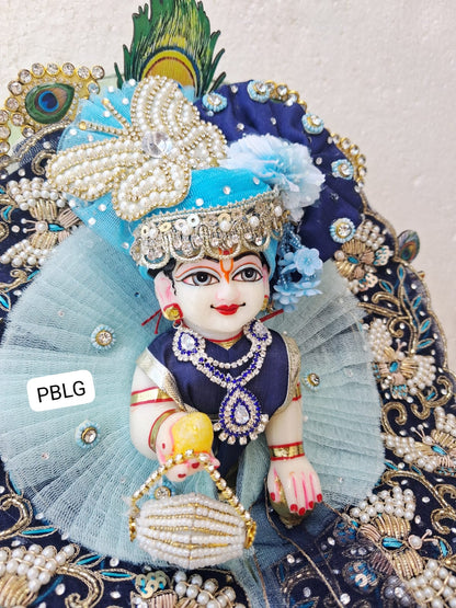 Butterfly handwork dress Janmashtami special