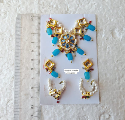 Mala with earrings and bangle