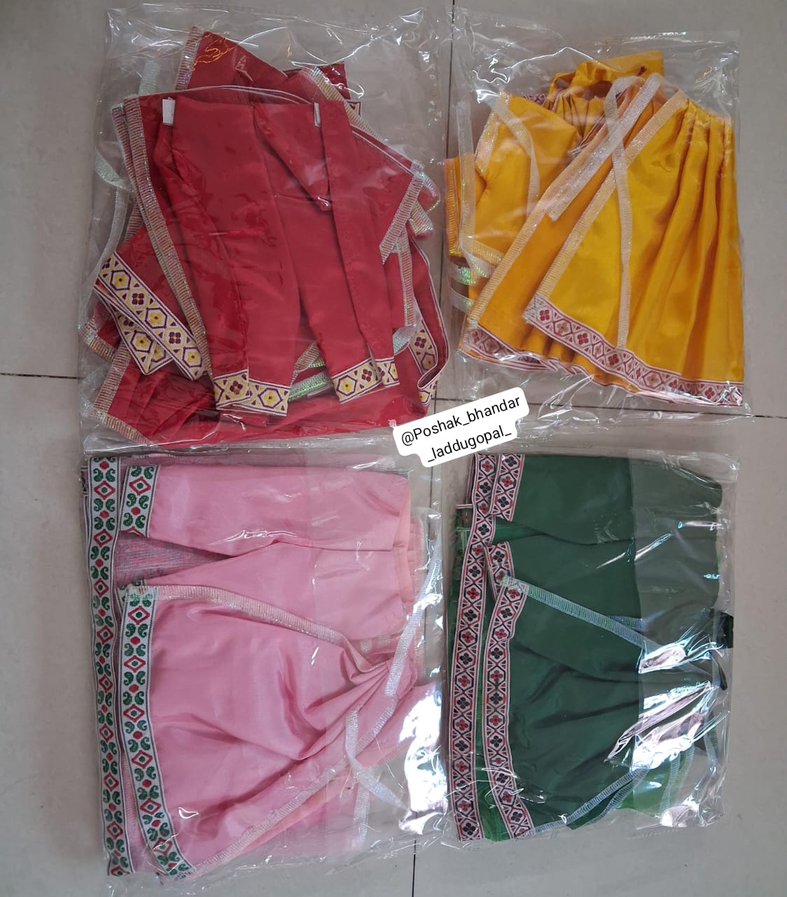 Cotton lining iskcon style rk set