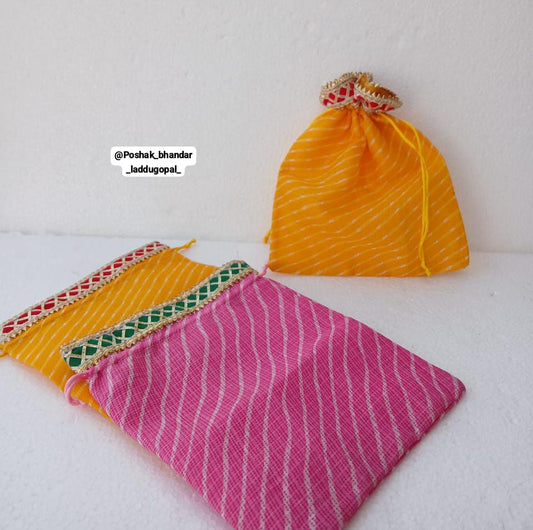 Kanha ji jewellery storage bag