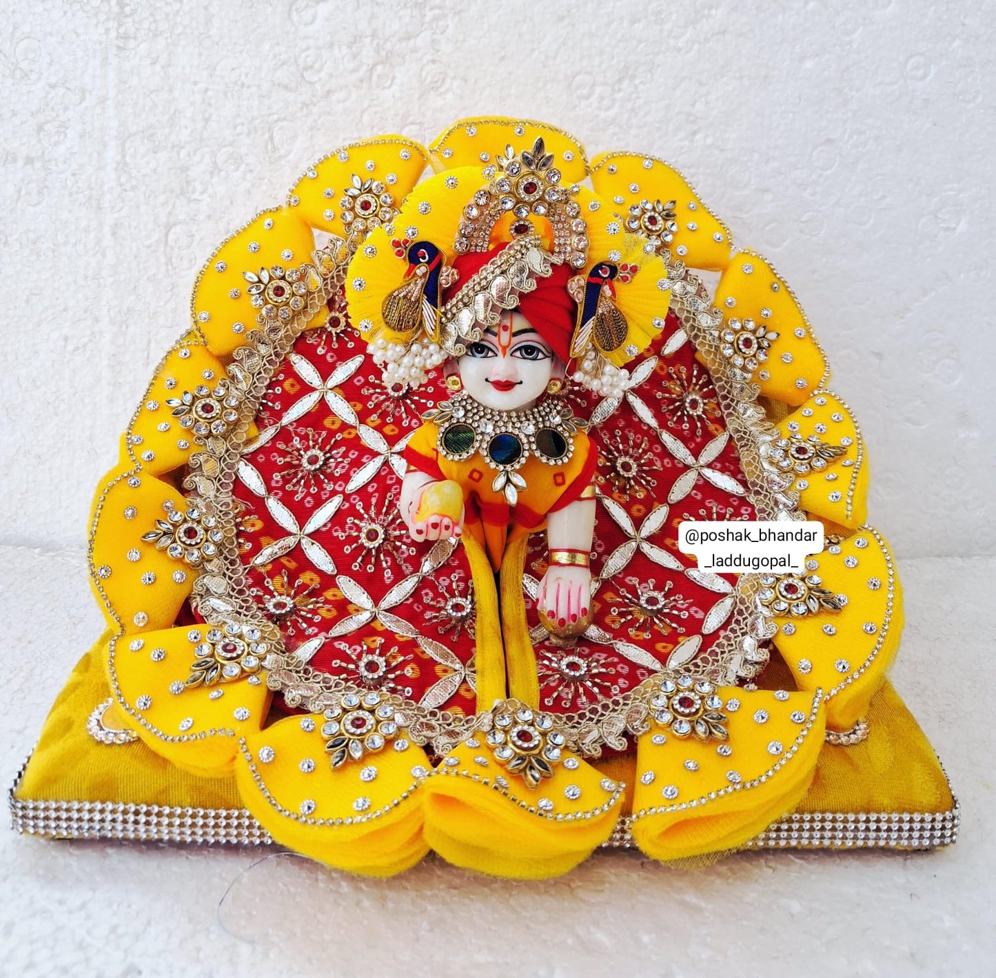 Gota patti dress+pagdi ( rajasthan special)