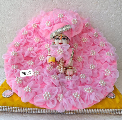 Floral dress with pagdi