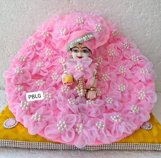Floral dress with pagdi