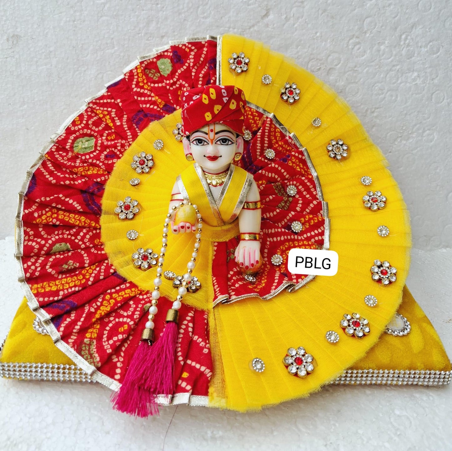 6 no. Laddugopal ji dress + pagdi