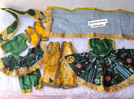 Fancy heavy look radhakrishna dress