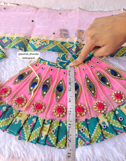 Heavy radhakrishna dress