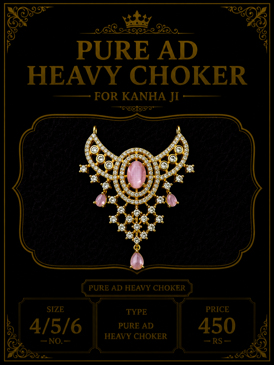 Pure ad heavy choker