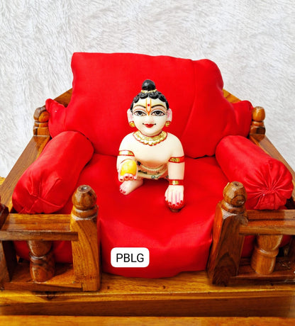 Sagwan wood full aasan set