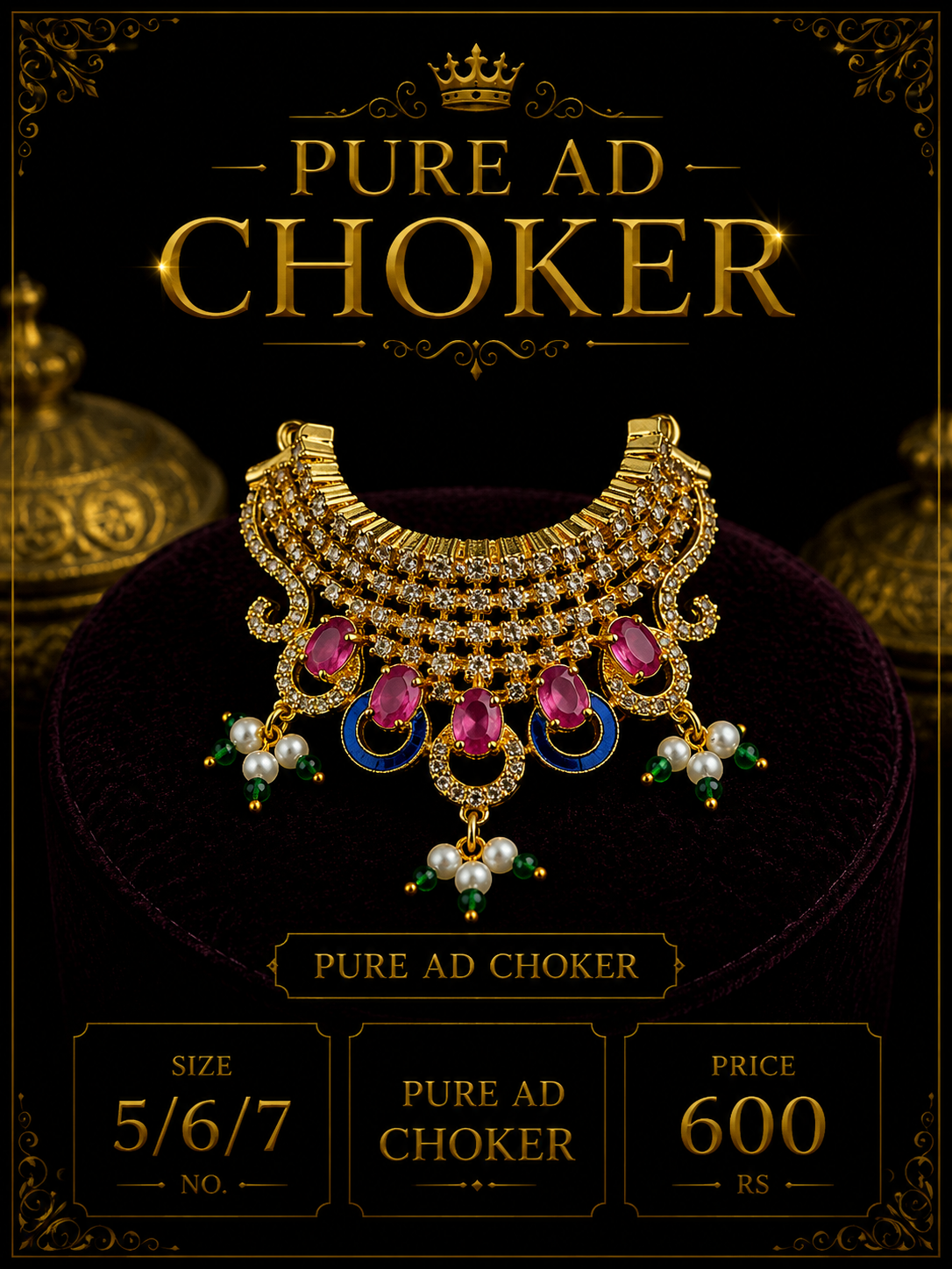 Pure ad heavy choker