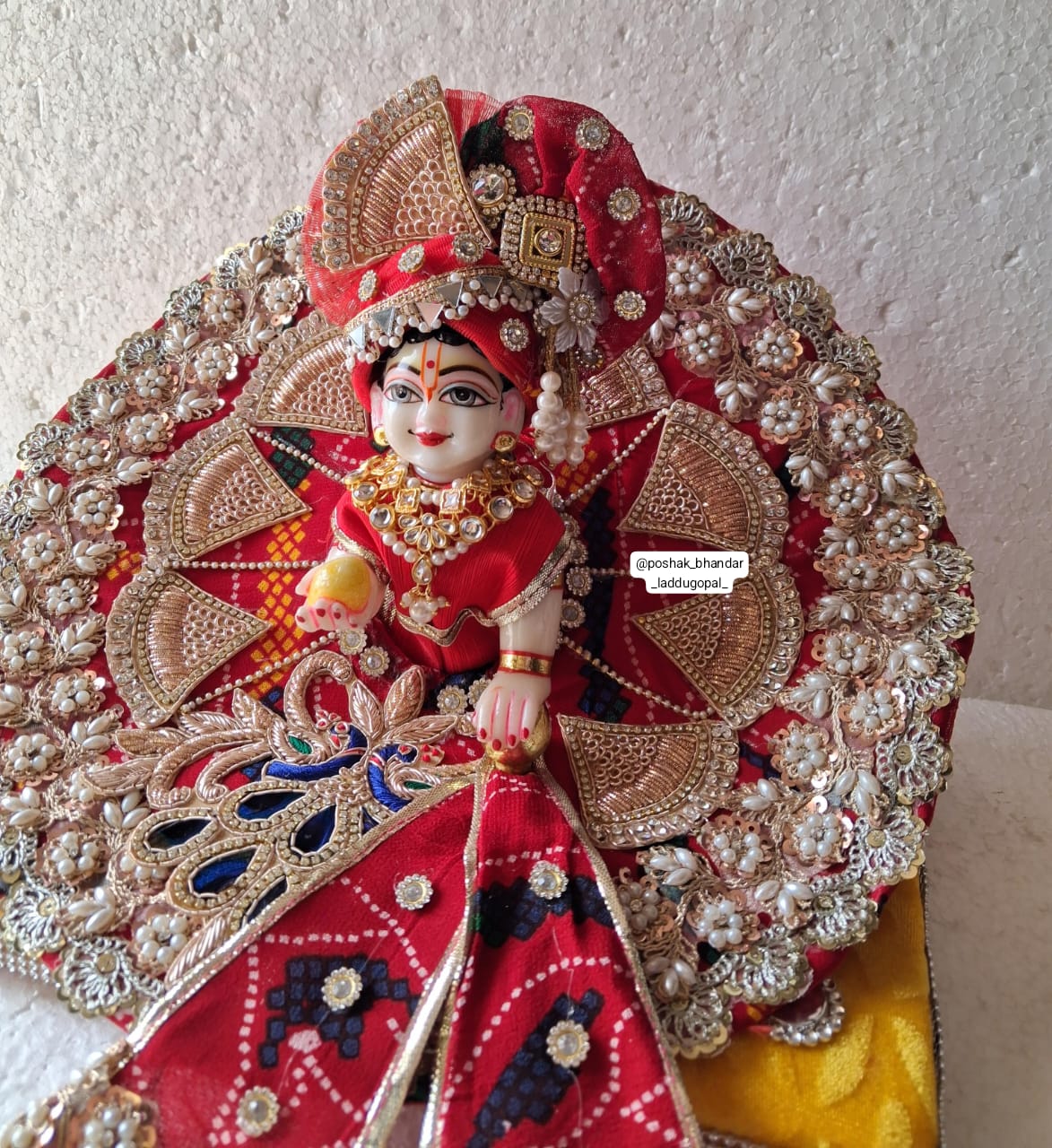 Jodhpuri special heavy dress with pagdi and patka