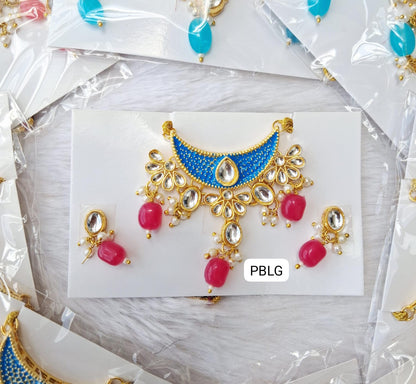 Heavy choker + earing set