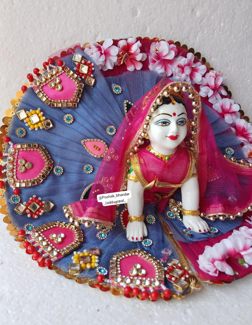 Radha rani heavy dress