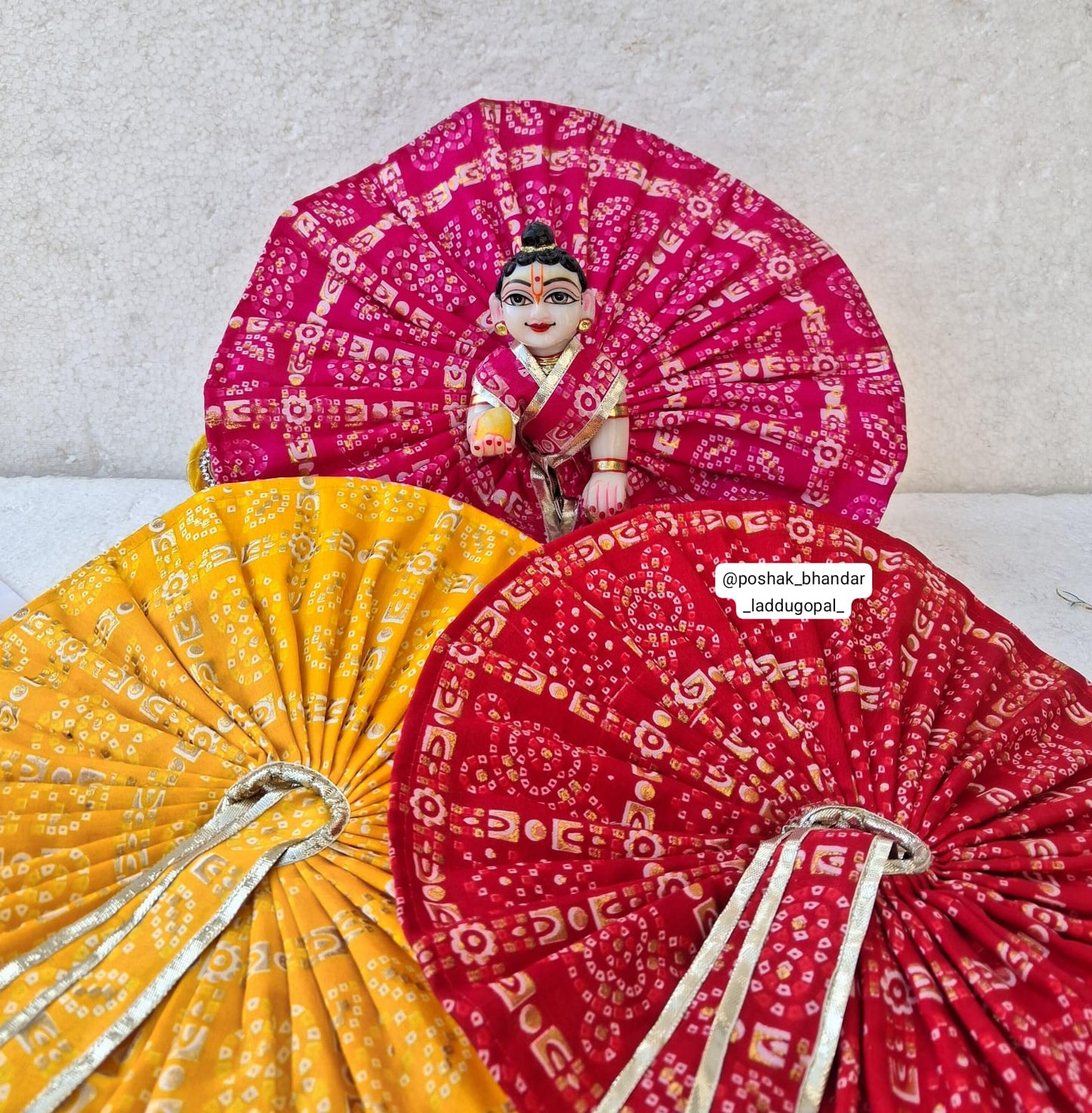 Bandhini print summer dress