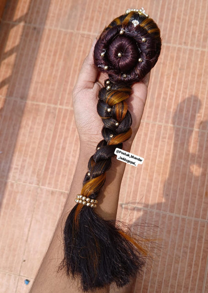 Highlighted high quality hair