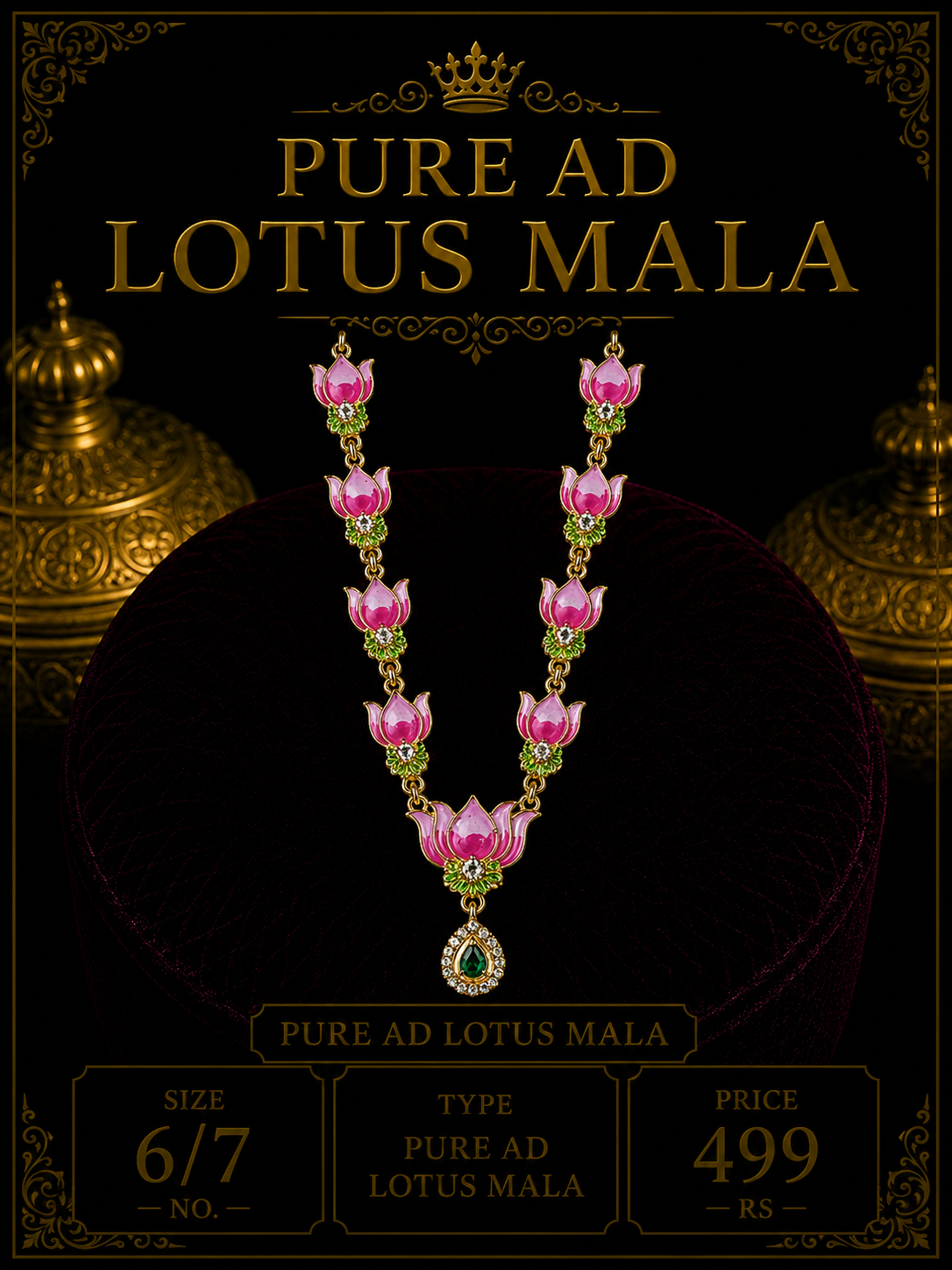 Pure ad long lotus mala