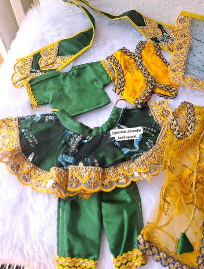 Fancy heavy look radhakrishna dress