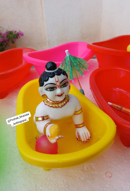 Bath tub for kanha ji