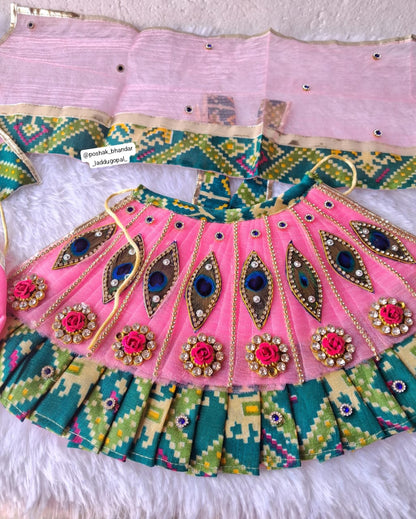 Heavy radhakrishna dress
