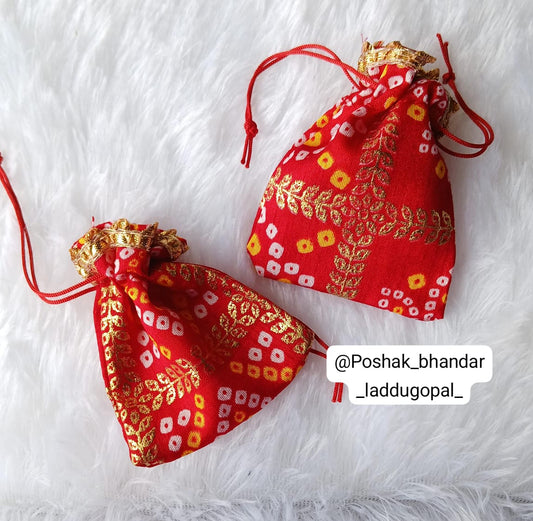 Potli / purse for radha ji