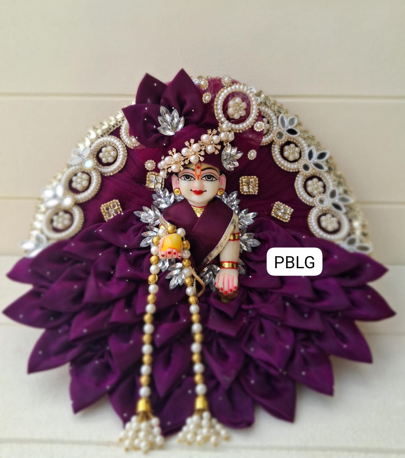Heavy dress with pagdi and patka