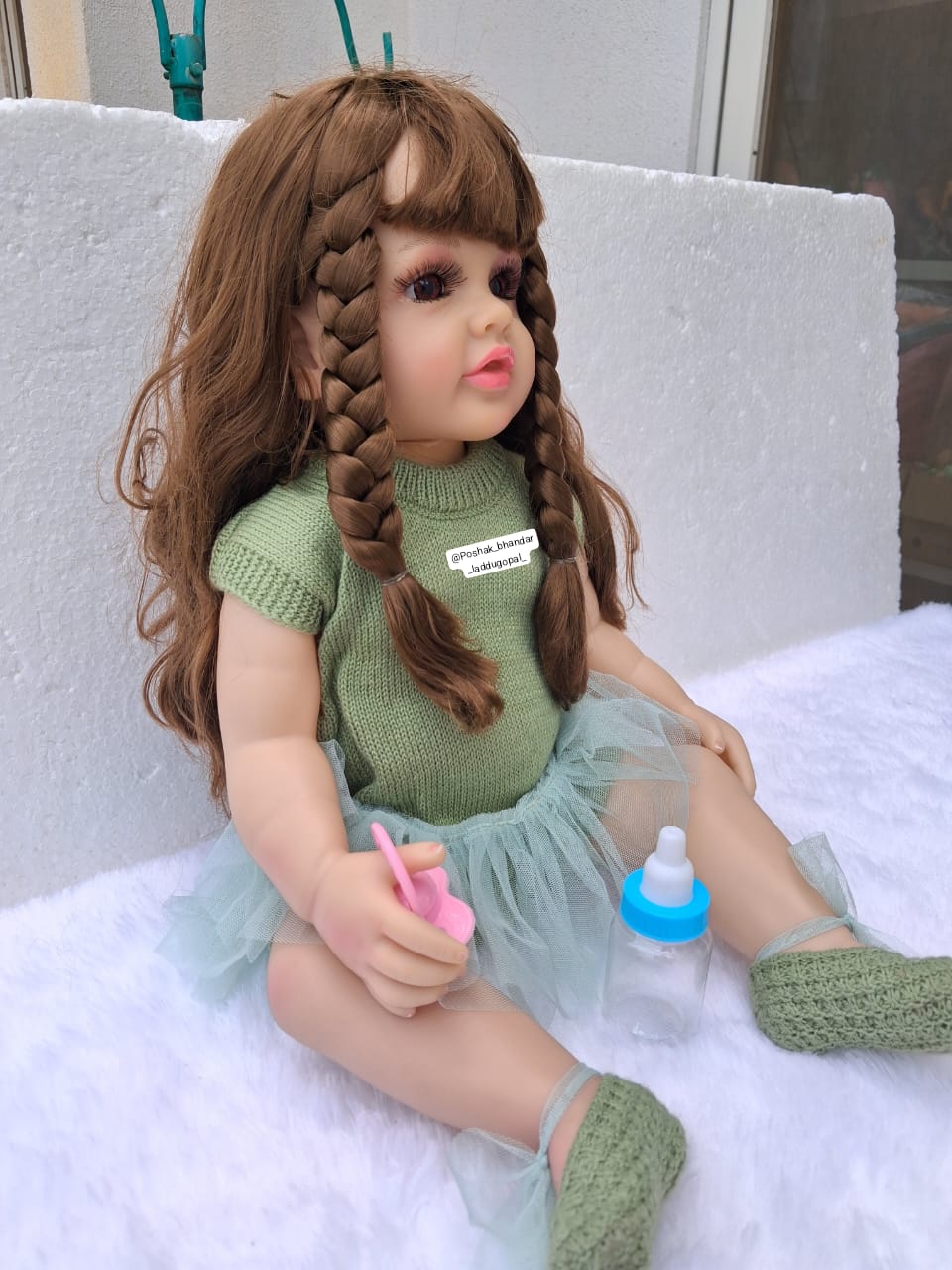 Realistic look baby doll