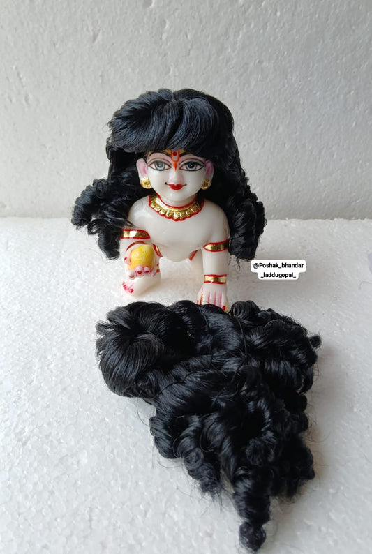 Fancy hair for kanha ji ( soft )