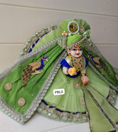Premium peacock poshak
