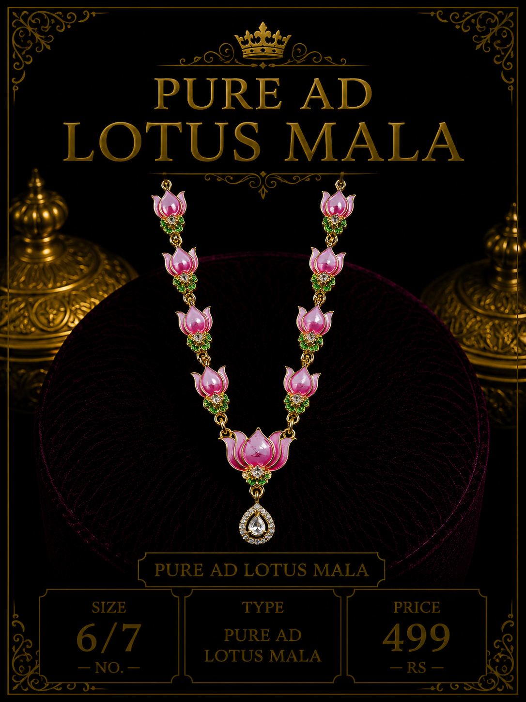 Pure ad long lotus mala