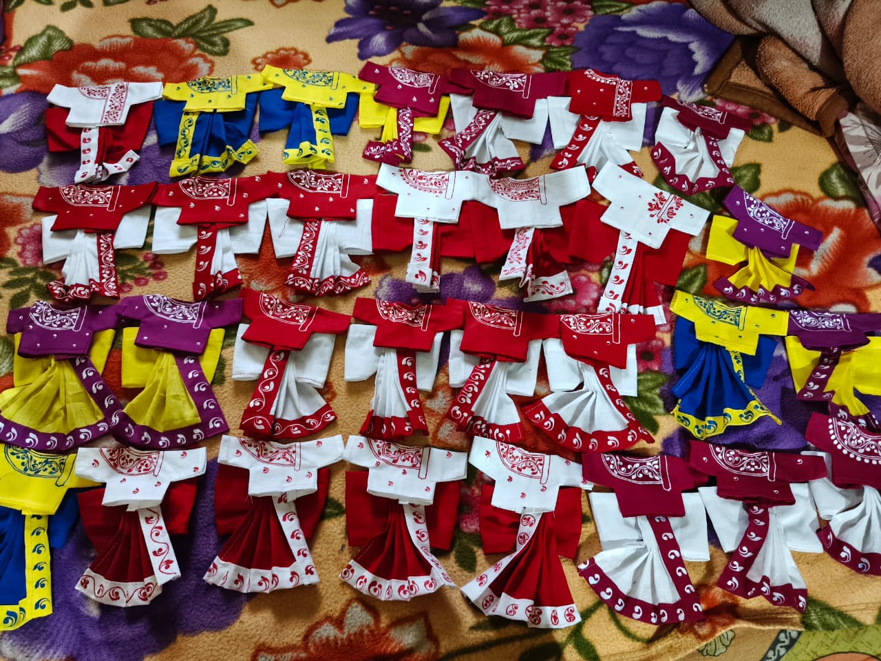 Hand painted dhoti kurta ( premium quality )