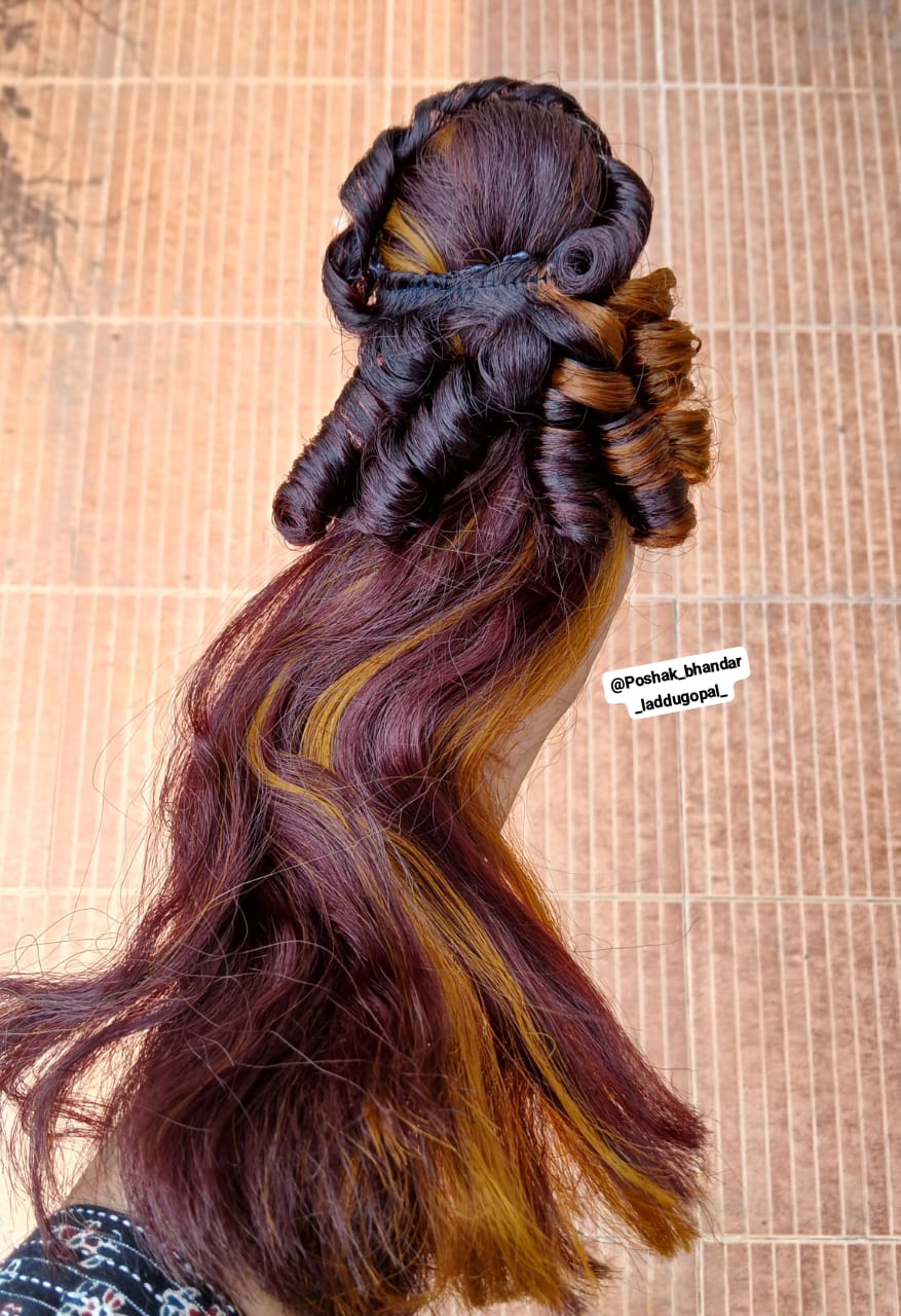 Highlighted high quality hair