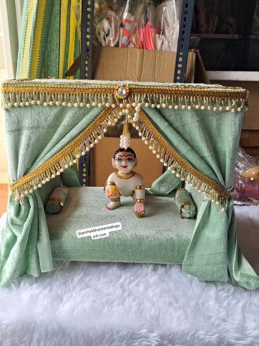 Shahi bed with light and fan