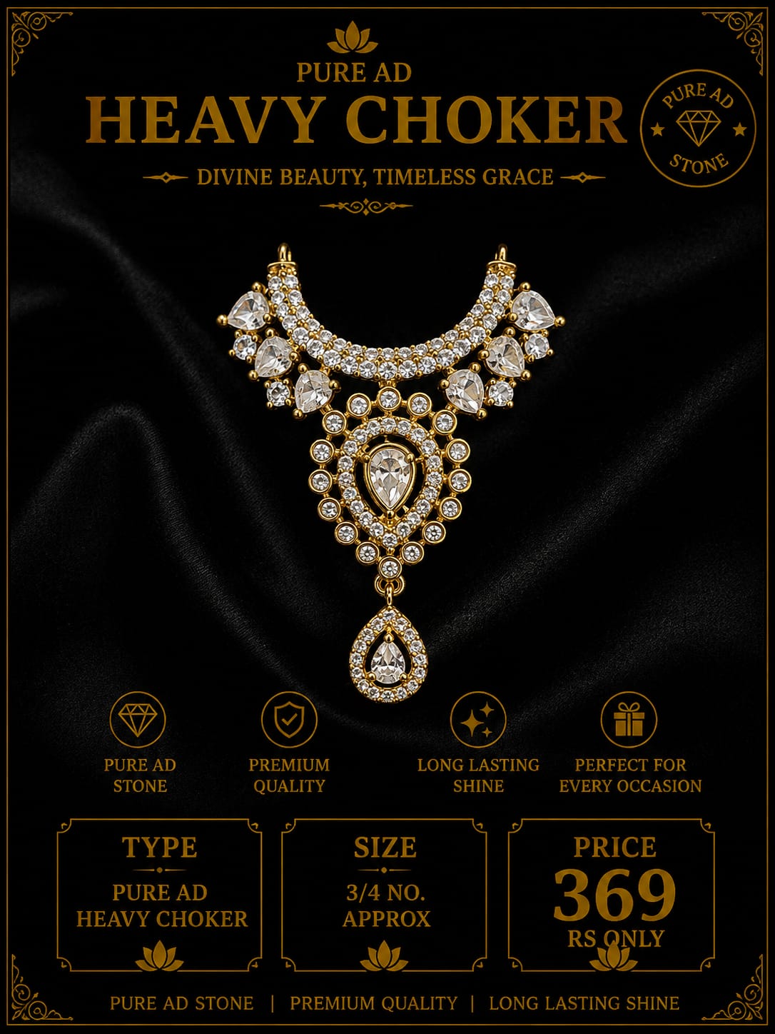 Pure ad heavy choker