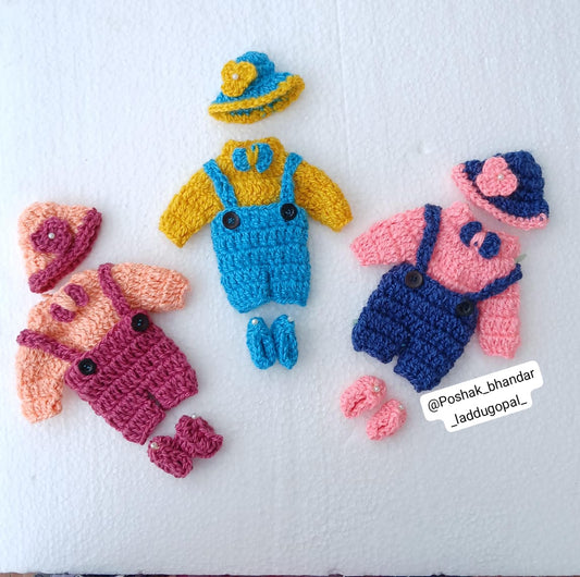 Bib suit with cap and socks (4/5/6/7 no.)