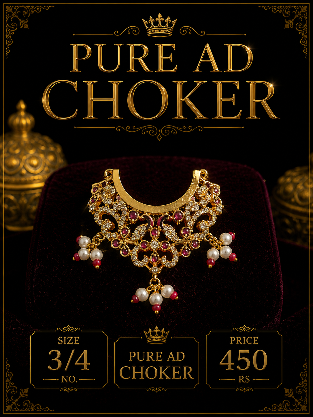 Pure ad heavy choker