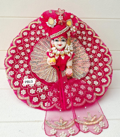 Heavy handwork dress with pagdi and patka