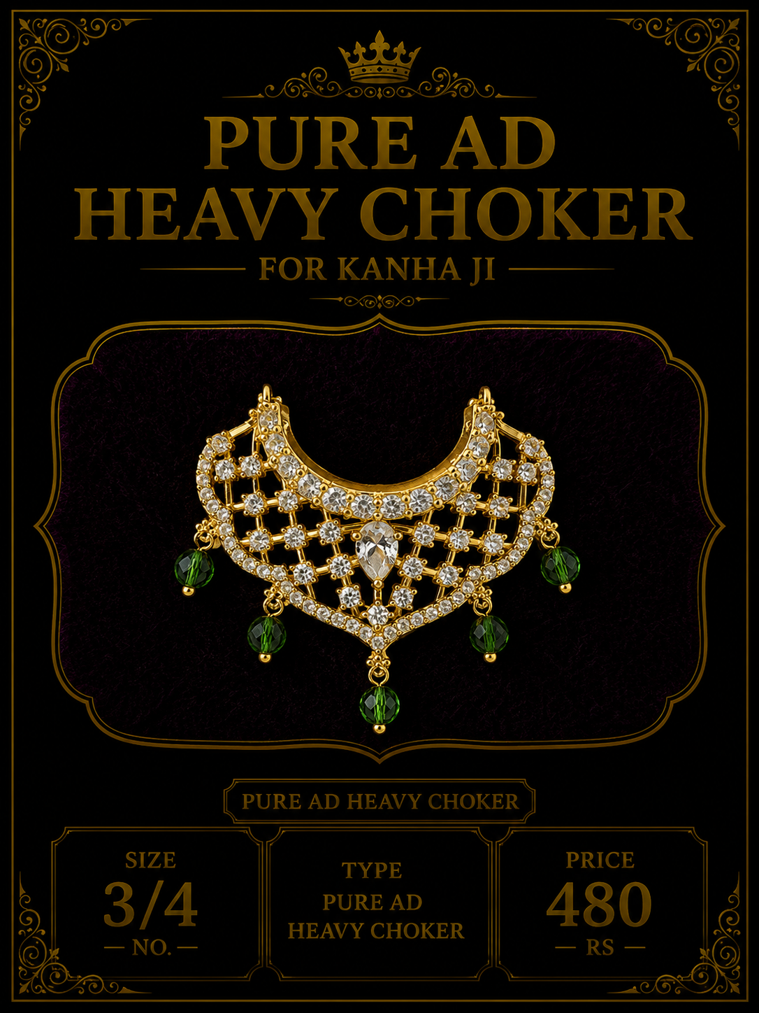 Pure ad heavy choker