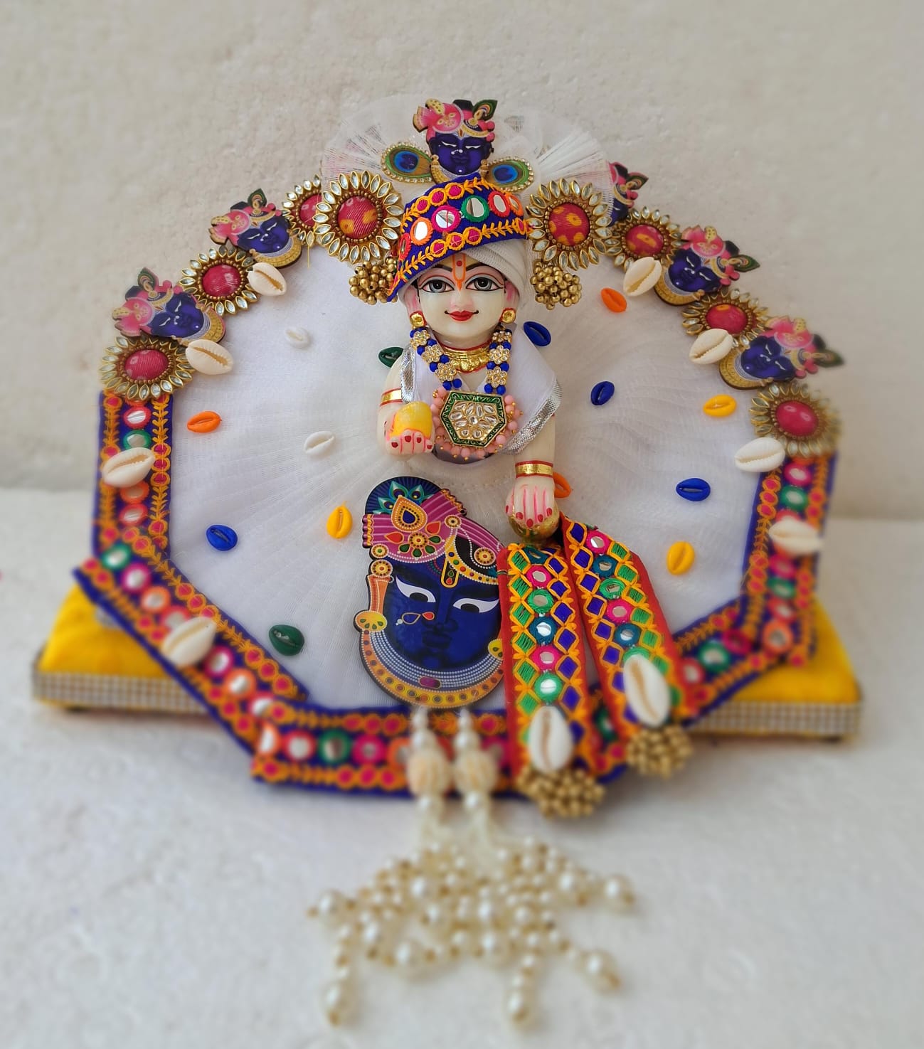 Shreenath ji dress with pagdi and patka