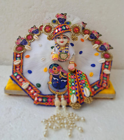 Shreenath ji dress with pagdi and patka
