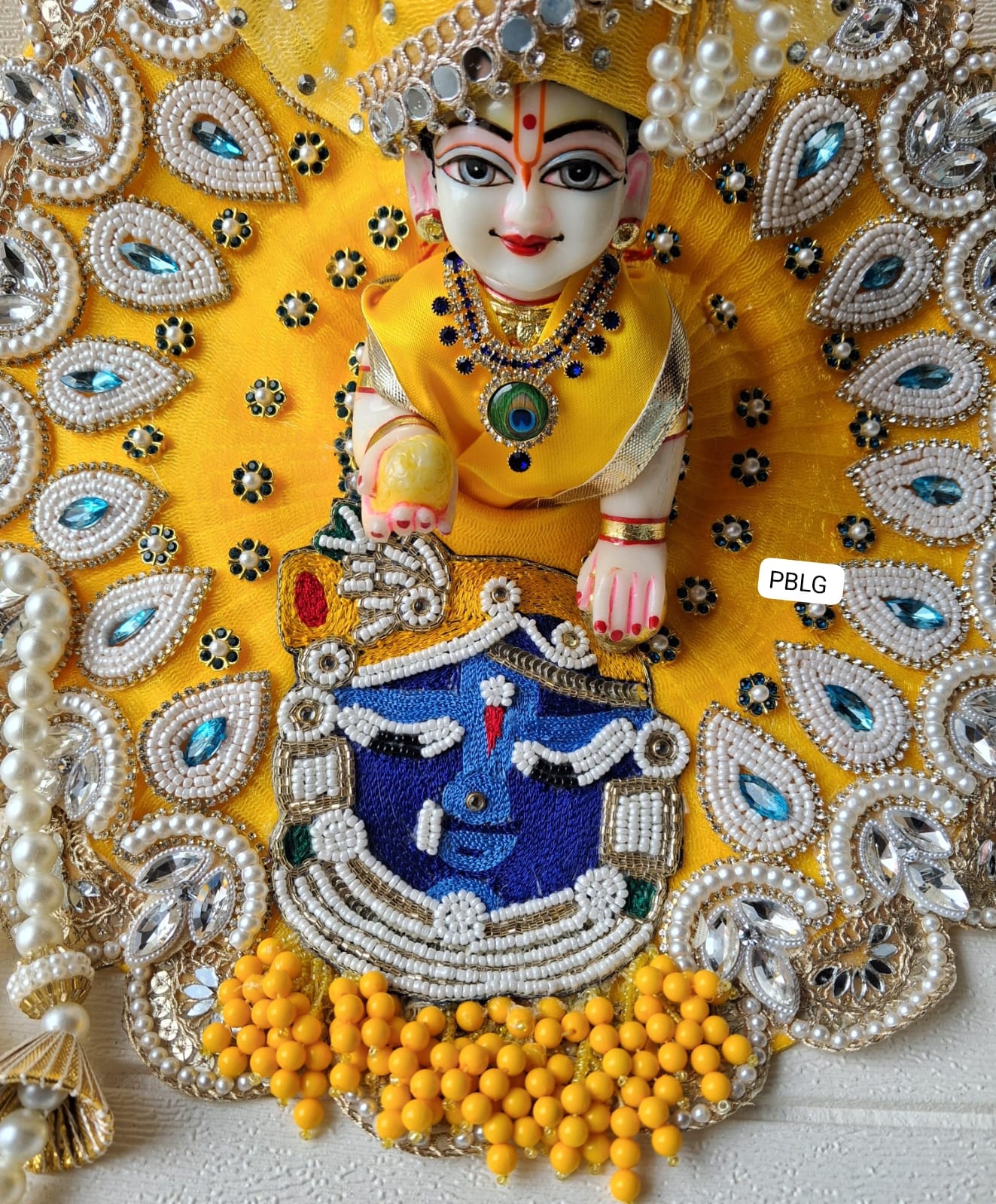 Shreenath ji dress with pagdi and patka