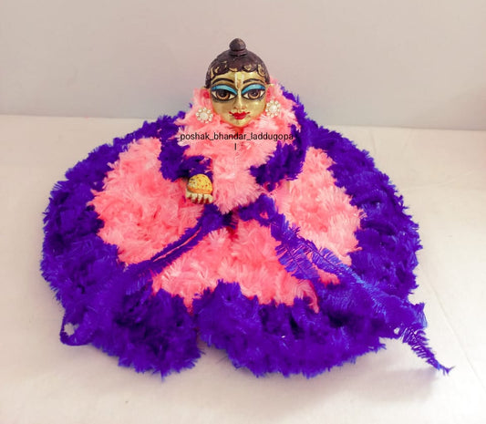 Feather winter dress