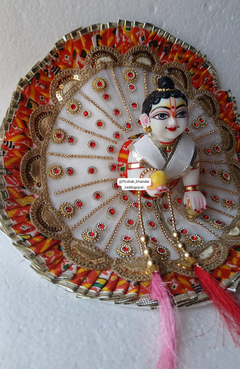 Designer dress with patka