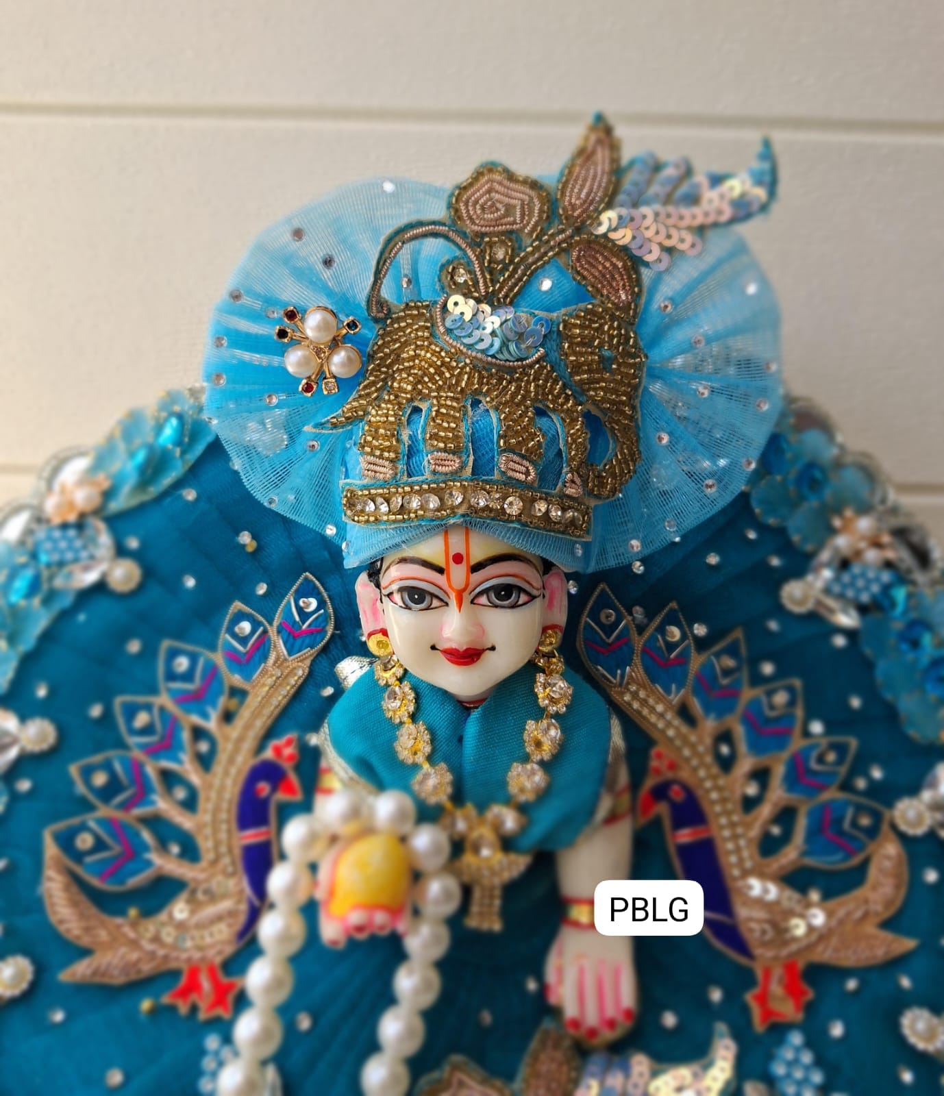 Heavy elephant Peacock poshak