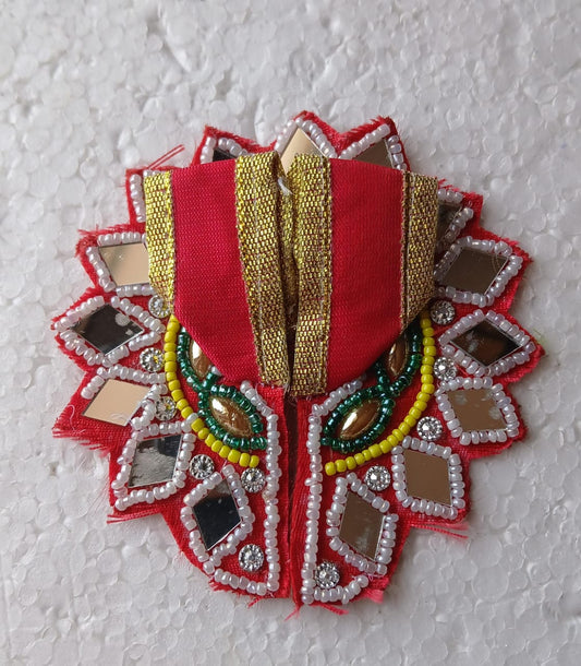 Handwork mirror dress