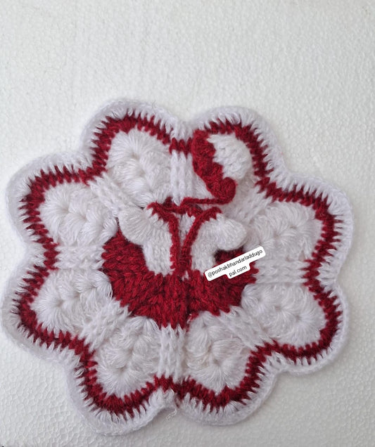 5/6 no. Woolen dress with cap