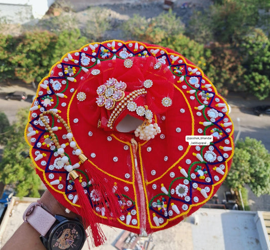 Handwork dress with pagdi ( 2/4 no. Only )