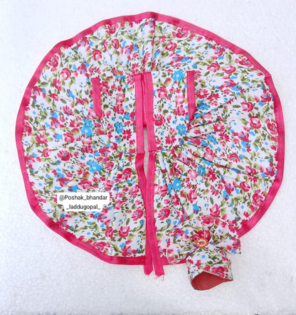 Cotton dress with pagdi