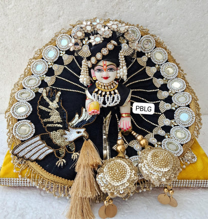 Bird poshak for Thakur ji