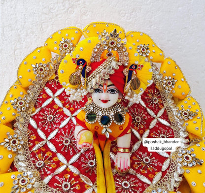 Gota patti dress+pagdi ( rajasthan special)
