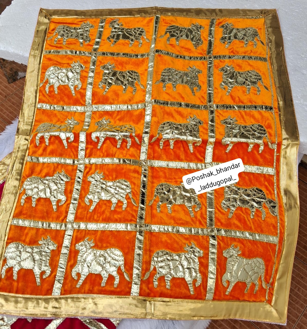 Cow print pichwai ( 6 colours )