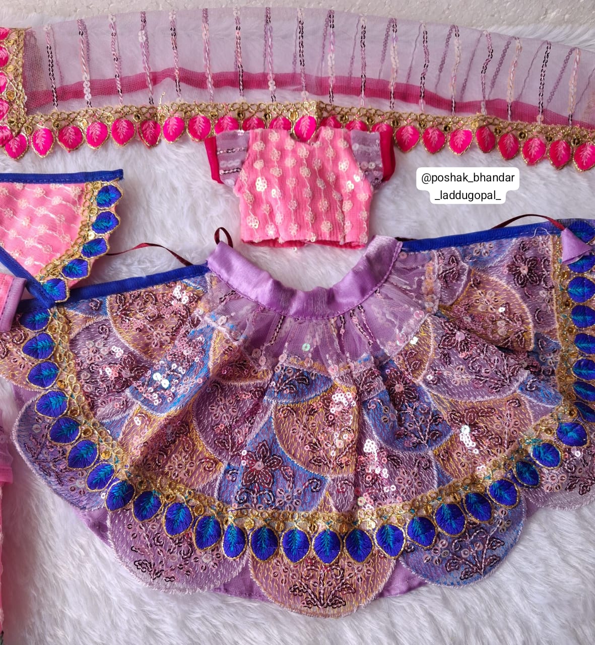 Fancy radhakrishna dress
